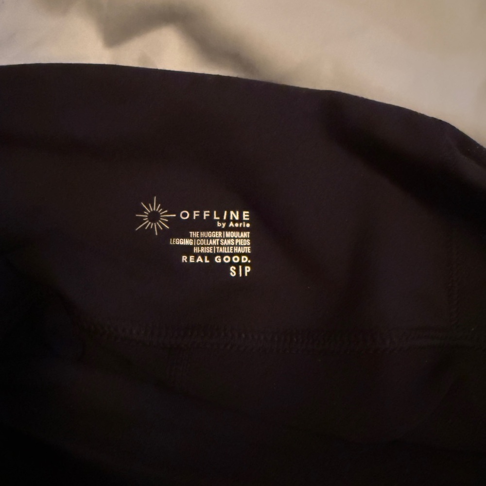Offline by Aerie Black Leggings
